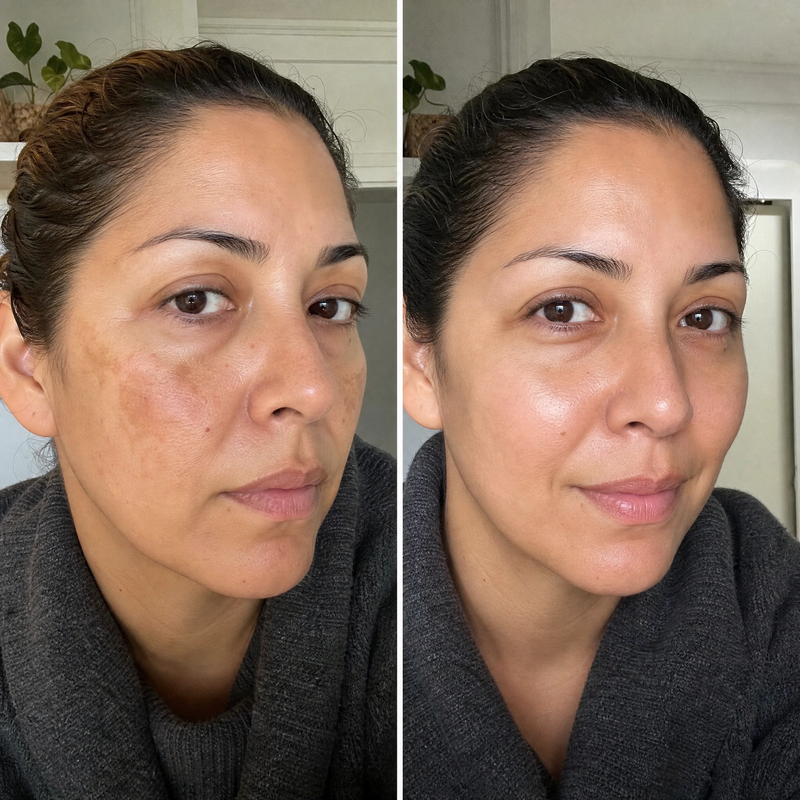 Avant / après — Sophie, 39 ans