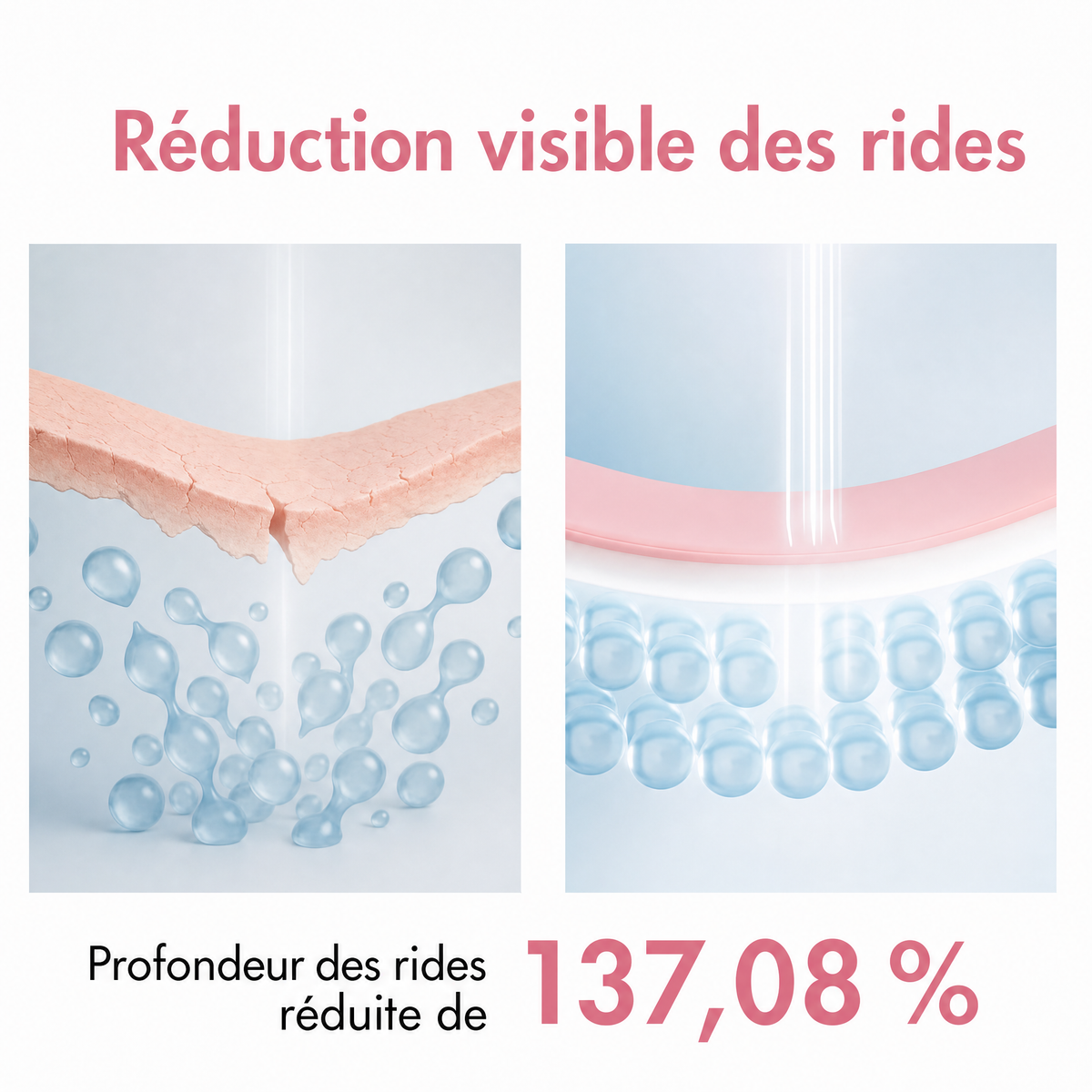 La texture baume en gros plan